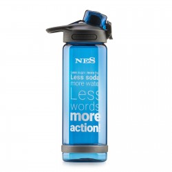 Boca za vodu NES - plava, 700 ml