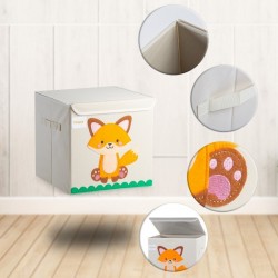 3-dijelni set dječjih kutija za spremanje Vitapur - sova, pas, lisica