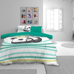 Dječja pamučna posteljina Svilanit Sleeping Panda