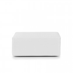 Pamučna plahta s gumicom Svilanit Luxe Sateen XXL - bijela