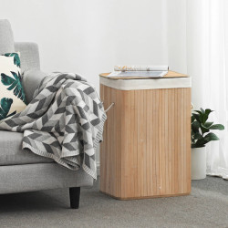 Košara za rublje Songmics Bam Duo – 72 L