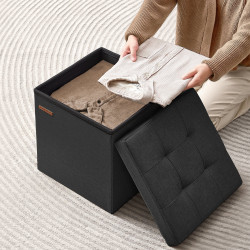 Tabure Songmics VitaBlis S - crni