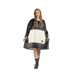 Hoodie deka za odrasle Svilanit Midnight Charm + Poklon čarape