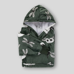 Hoodie deka za odrasle Svilanit Big Eye + Poklon čarape