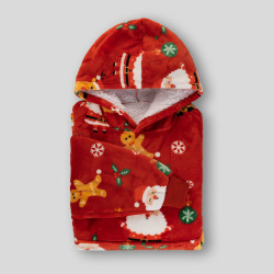 Vitapur hoodie deka Svilanit XmassJoy + poklon: čarape
