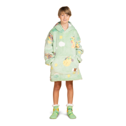 Vitapur dječja hoodie deka Svilanit JungleCool + poklon: čarape