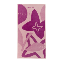 Svilanit premium ručnik za plažu Fuchsia, 80 x 160 cm