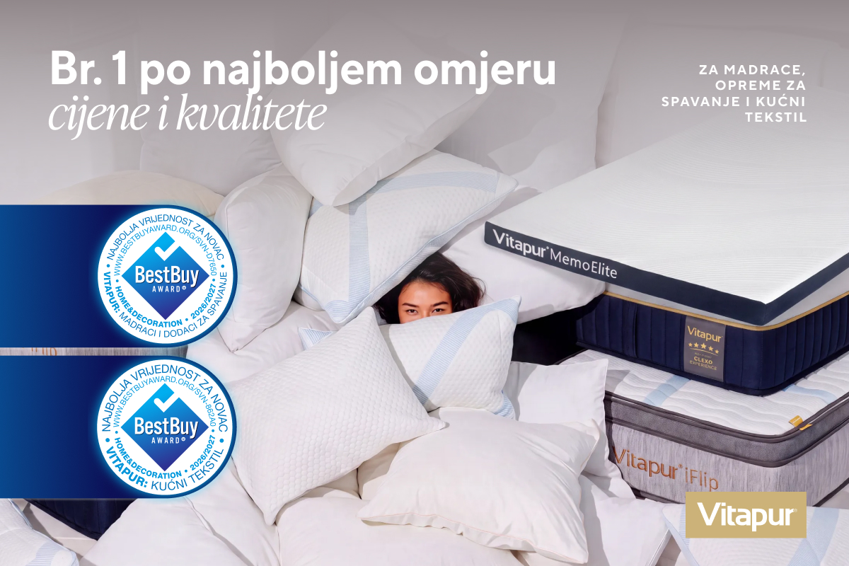 Vitapur osvojio prestižno međunarodno priznanje Best Buy Award 2026/2027 u Sloveniji
