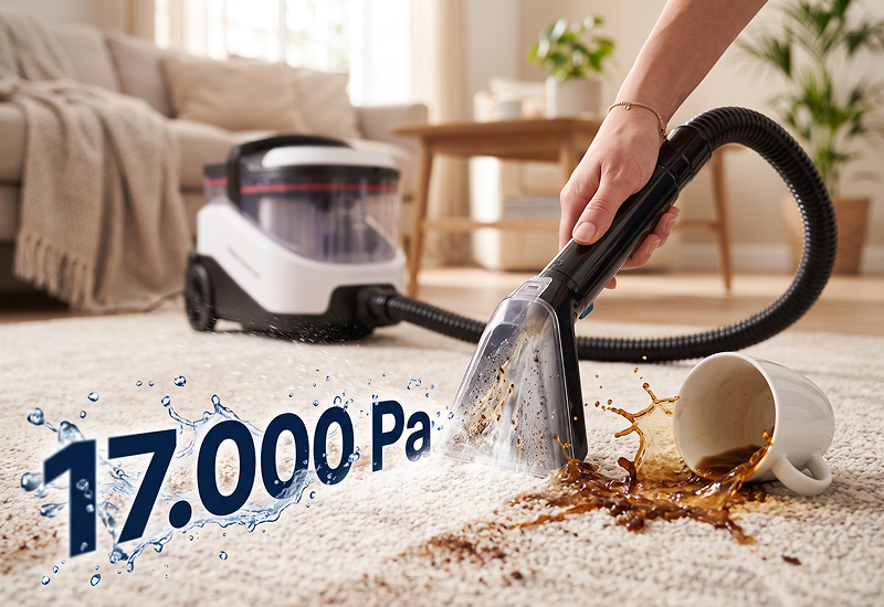 Iznimna usisna snaga DeepClean za brzo sušenje