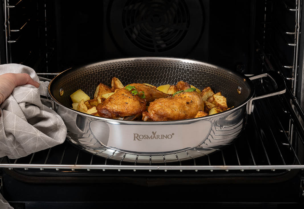 Za kuhanje u pećnici, do 220°C. 