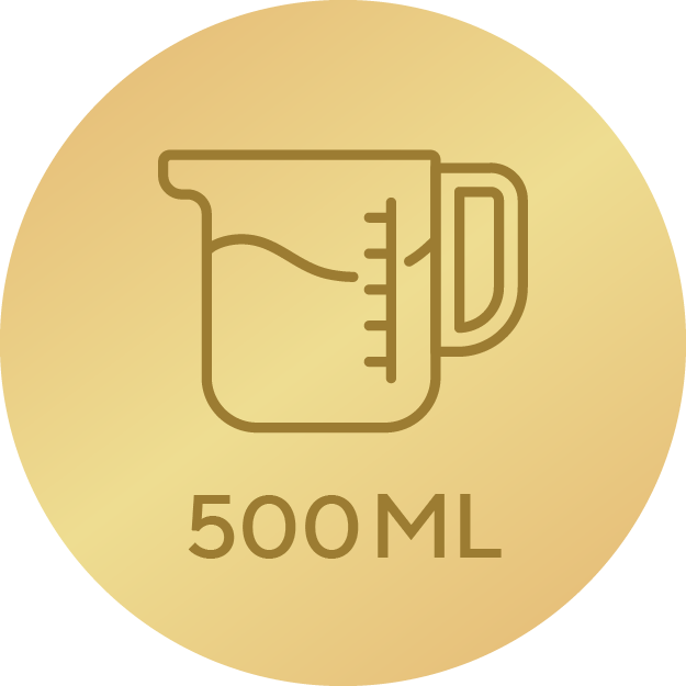 Kapacitet 500 ml