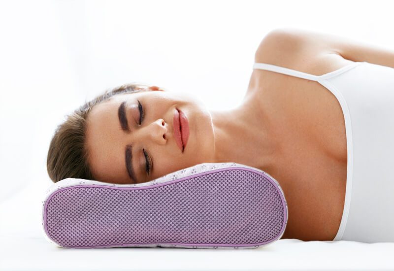 Anatomski jastuka za sve koji volite spavati na boku i leđima