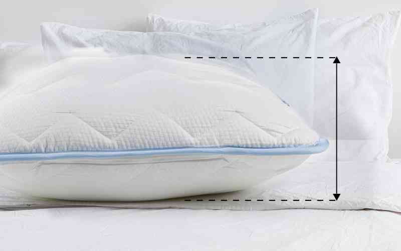 Prilagodite visinu jastuka navikama spavanja.
