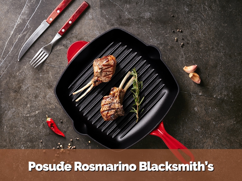 Posuđe od lijevanog željeza Blacksmith's