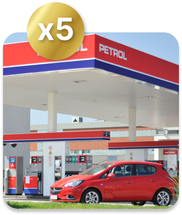 Petrol station